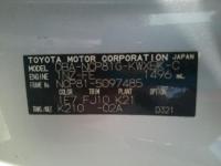 Toyota SIENTA 2009
